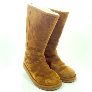 UGG Knightsbridge Chestnut Brown Boots Womens SZ 8
